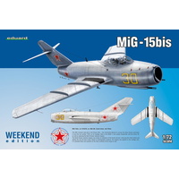 Eduard 1/72 MiG-15bis Plastic Model Kit 7424