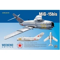 Eduard 1/72 MiG-15bis Plastic Model Kit 7424