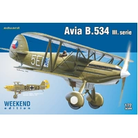 Eduard 7429 1/72 Avia B.534 III. serie Plastic Model Kit