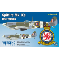 Eduard 7431 1/72 Spitfire Mk.IXc late version Plastic Model Kit