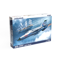 Eduard 1/72 MiG-21MF Fighter Bomber Plastic Model Kit 07458