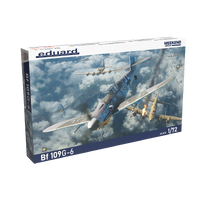 Eduard 1/72 Bf 109G-6 Plastic Model Kit