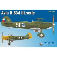 Eduard 8478 1/48 Avia B-534 III.serie Plastic Model Kit
