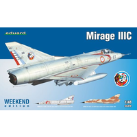 Eduard 1/48 Mirage IIIC Plastic Model Kit 8496