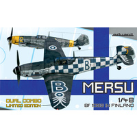 Eduard 11114 1/48 Mersu / Bf 109G in Finland Dual Combo Plastic Model Kit