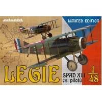 Eduard 11123 1/48 Legie - SPAD XIII cs. pilotu Plastic Model Kit