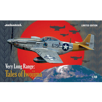 Eduard 1/48 US WWII fighter P-51D, VERY LONG RANGE: Tales of Iwojima Limited edition