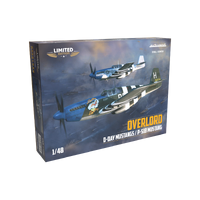 Eduard 1/48 Overlord: D-Day Mustangs / P-51B Mustang Dual Combo Plastic Model Kit