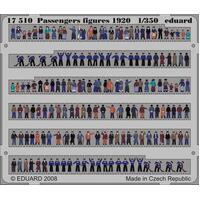 Eduard 1/350 Passengers Figures 1920 Photo etched parts 17510