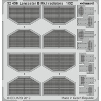 Eduard 32436 1/32 Lancaster B Mk.I radiators Photo Etched Set (Hong Kong Models)