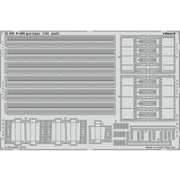 Eduard 32450 1/32 P-40N gun bays Photo etched parts