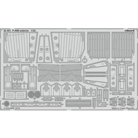 Eduard 32451 1/32 P-40N exterior Photo etched parts
