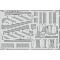 Eduard 32456 1/32 P-40E gun bays Photo etched parts