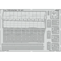 Eduard 32457 1/32 P-40E landing flaps Photo etched parts