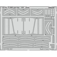 Eduard 32472 1/32 F-100C gun bay Photo etched set