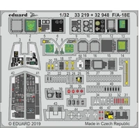 Eduard 32948 1/32 F/A-18E interior Photo-etch set (Revell)