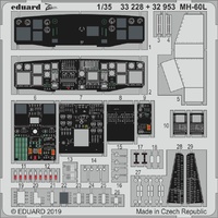 Eduard 1/35 MH-60L Photo-etch set (Kitty Hawk) 32953