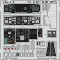 Eduard 1/35 MH-60L Photo-etch set (Kitty Hawk) 33228