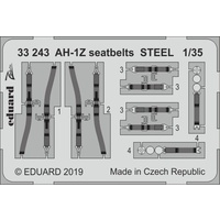 Eduard 1/35 AH-1Z seatbelts STEEL (ACADEMY) [33243]
