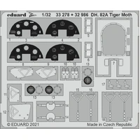 Eduard 1/32 DH. 82A Tiger Moth Photo etched parts 33278