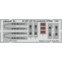 Eduard 1/32 AH-1G seatbelts STEEL Zoom set 33287