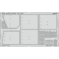 Eduard 36420 1/35 StuG IV schurzen Photo-etch set (Academy)