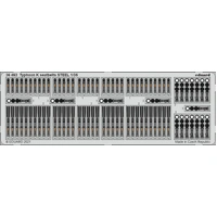 Eduard 1/35 Typhoon K seatbelts STEEL Photo etched parts 36463