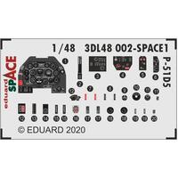 Eduard 1/48 P-51D-5 SPACE 3D Decals 3DL48002