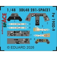 Eduard 1/48 Fw 190D-9 SPACE Space Set for Miniart