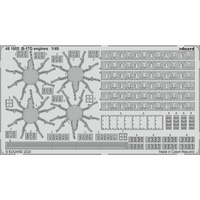 Eduard 481005 1/48 B-17G engines Photo etched set (Hong Kong Models)