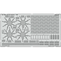 Eduard 1/48 B-17F engines Photo etched parts 481052