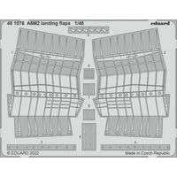 Eduard 1/48 A6M2 landing flaps Photo etched set for Eduard [481076]