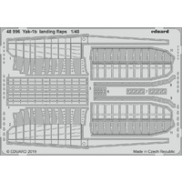 Eduard 48996 1/48 Yak-1b landing flaps Photo-etch set (Zvezda)