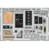 Eduard 1/48 B-17F radio compartment Photo etched parts 491182