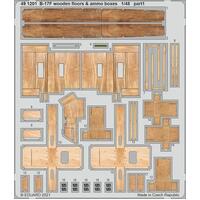 Eduard 1/48 B-17F wooden floors & ammo boxes Photo etched set 491201