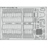 Eduard 1/48 Hurricane Mk.I Photo Etch Set for Arma Hobby