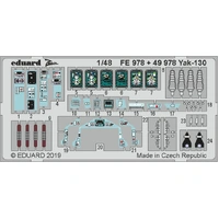 Eduard 49978 1/48 Yak-130 Photo Etched Set (Zvezda)