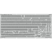 Eduard 53242 1/350 DKM Blücher railings Photo-etch set (Trumpeter)