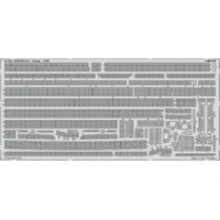 Eduard 53242 1/350 DKM Blücher railings Photo-etch set (Trumpeter)