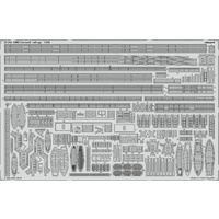 Eduard 53243 1/350 HMS Cornwall railings Photo etched parts