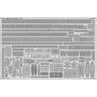 Eduard 53243 1/350 HMS Cornwall railings Photo etched parts
