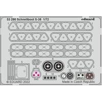 Eduard 1/72 Schnellboot S-38 Photo etched set [53286]