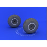 Eduard 1/32 B-17 wheels Brassin [632017]