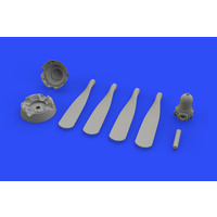 Eduard 648488 1/48 P-51D Hamilton Standard uncuffed propeller Brassin