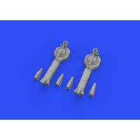 Eduard 648519 1/48 P-38F/ G superchargers Brassin