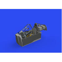 Eduard 1/48 P-38H cockpit Brassin for Tamiya 648595