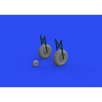 Eduard 1/48 IL-2 wheels Brassin 648617