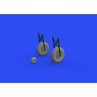 Eduard 1/48 IL-2 wheels Brassin 648617