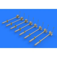 Eduard 648641 1/48 RP-3 60lb rockets for Tempest Mk.II Brassin