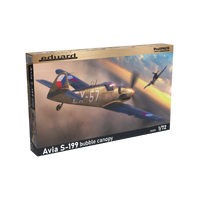 Eduard 1/72 Avia S-199 bubble canopy Plastic Model Kit [70151]